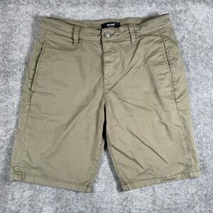 Mavi Shorts Men's 34 Green‎ Mike Chino Stretch Twill 10" Inseam